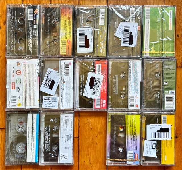 Lot casete RO sigilate: Papa Jr, Voltaj, Andra, Evora, Rafaga,Iglesias