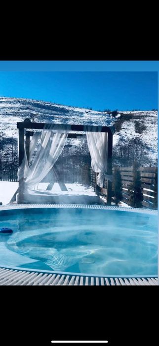 Cabana de inchiriat cu minipiscina inclusa, Pet friendly