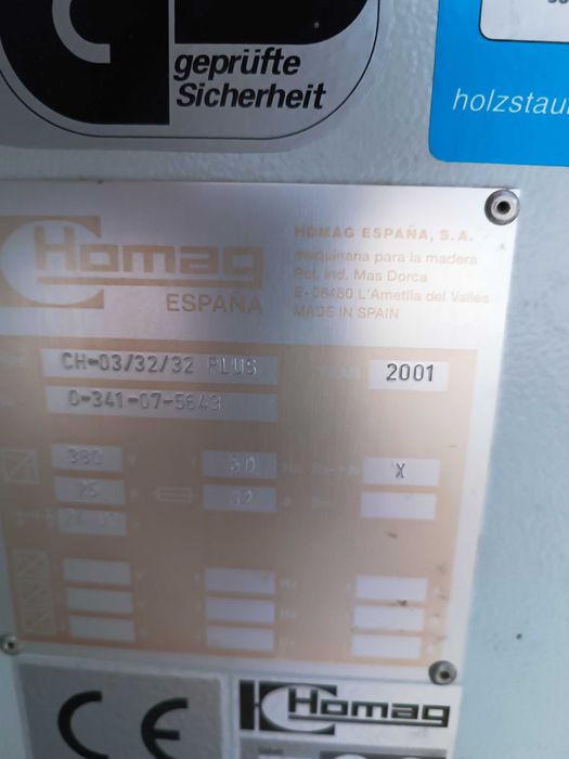 Пакетен циркуляр Homag  и кантираща Holzher