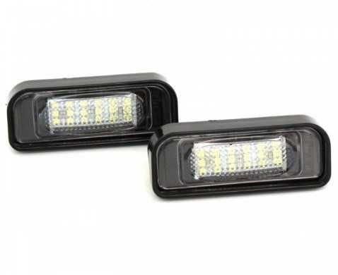 Плафони LED 3027-9 за регистрационен номер 2бр. за Mercedes Benz C-Cla