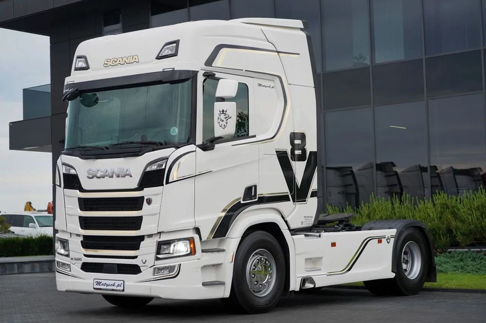 Scania R 520 / V8 / SISTEM HIDRAULIC / RETARDER / RĂCIRE ​​I-PARK / FULL AIRMATIC / ANVELOPE 100% / CONTRACT POST-SERVICE / IMPORTAT