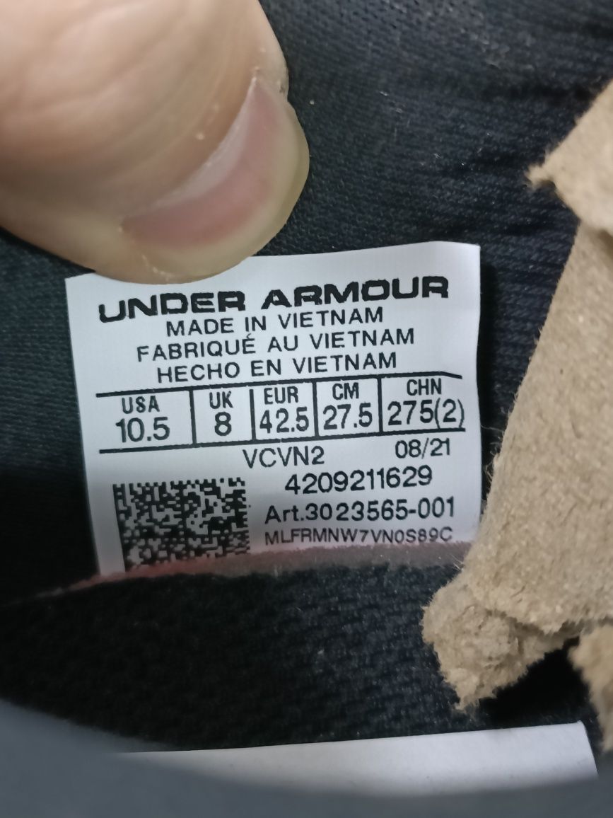 Under Armour Charged Vantage номер 42.5 код код 45A