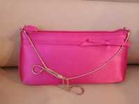 Дамска чанта тип плик в розово