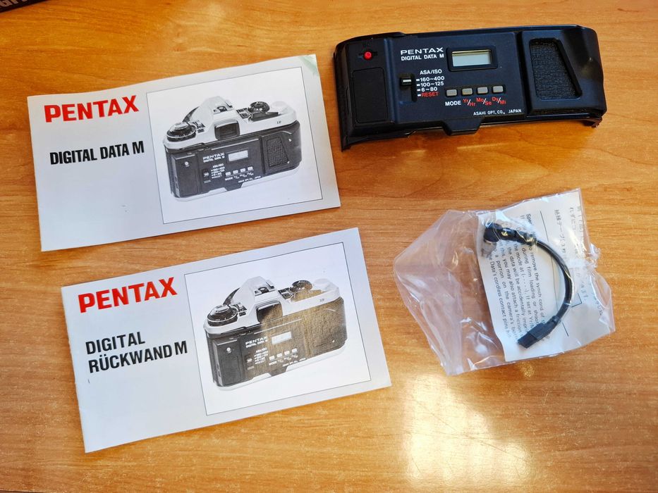 Capac spate Pentax Film Camera Data Back M for ME/MV/Super/Program