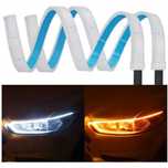 LED ленти силиконови за фарове с функция бягащ мигач дневни светлини