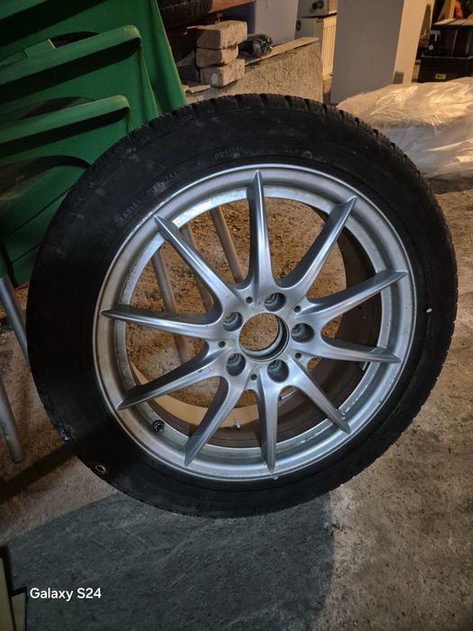 Vând jante cu anvelope de iarna pentru mercedes a class,b class