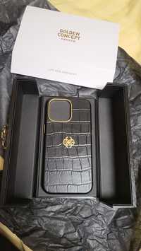 Iphone 15 Pro Max Golden Concept кейс