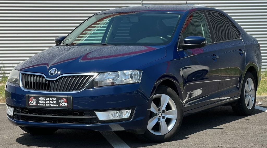 Vand Skoda Rapid 1.4 TDI * LED * fabr 2017 stare impecabila urgent