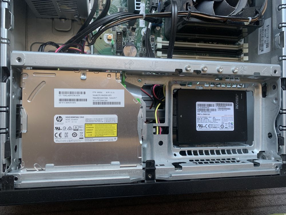 Hp elitedesk 705 G4, ssd, 8gb ddr4, Gt710 2Gb Ddr5