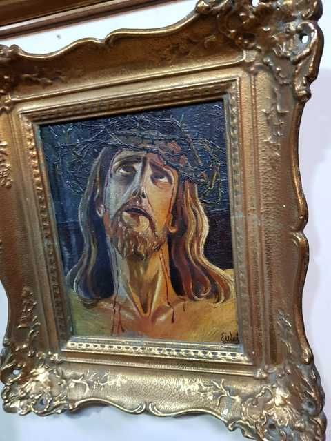 Tablou vechi,pictura in ulei!