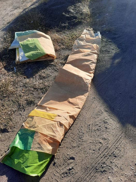 Палатка бумажная крепкая