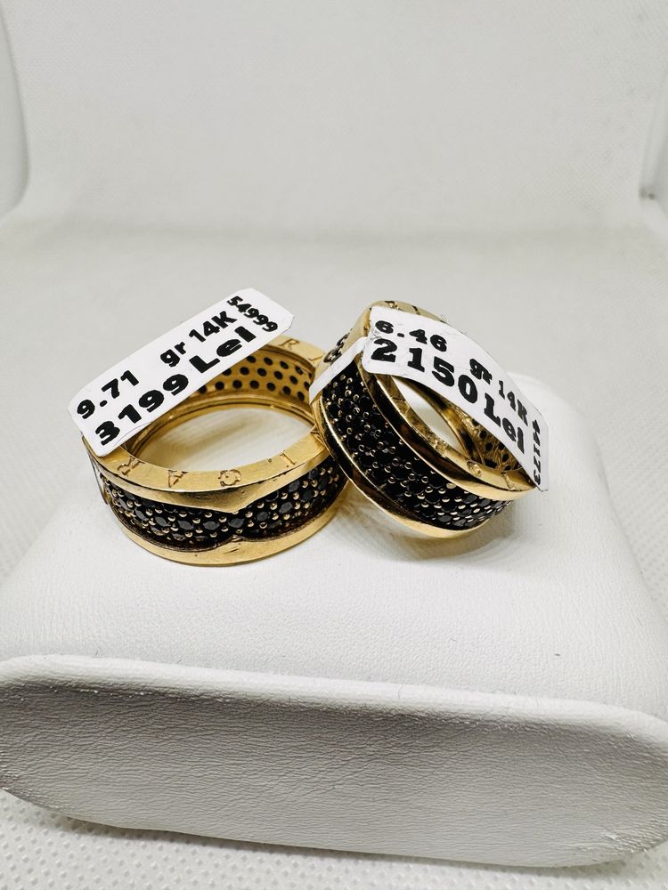 Set verighete Bvlgari aur 14k 9,71gr - 6,46gr