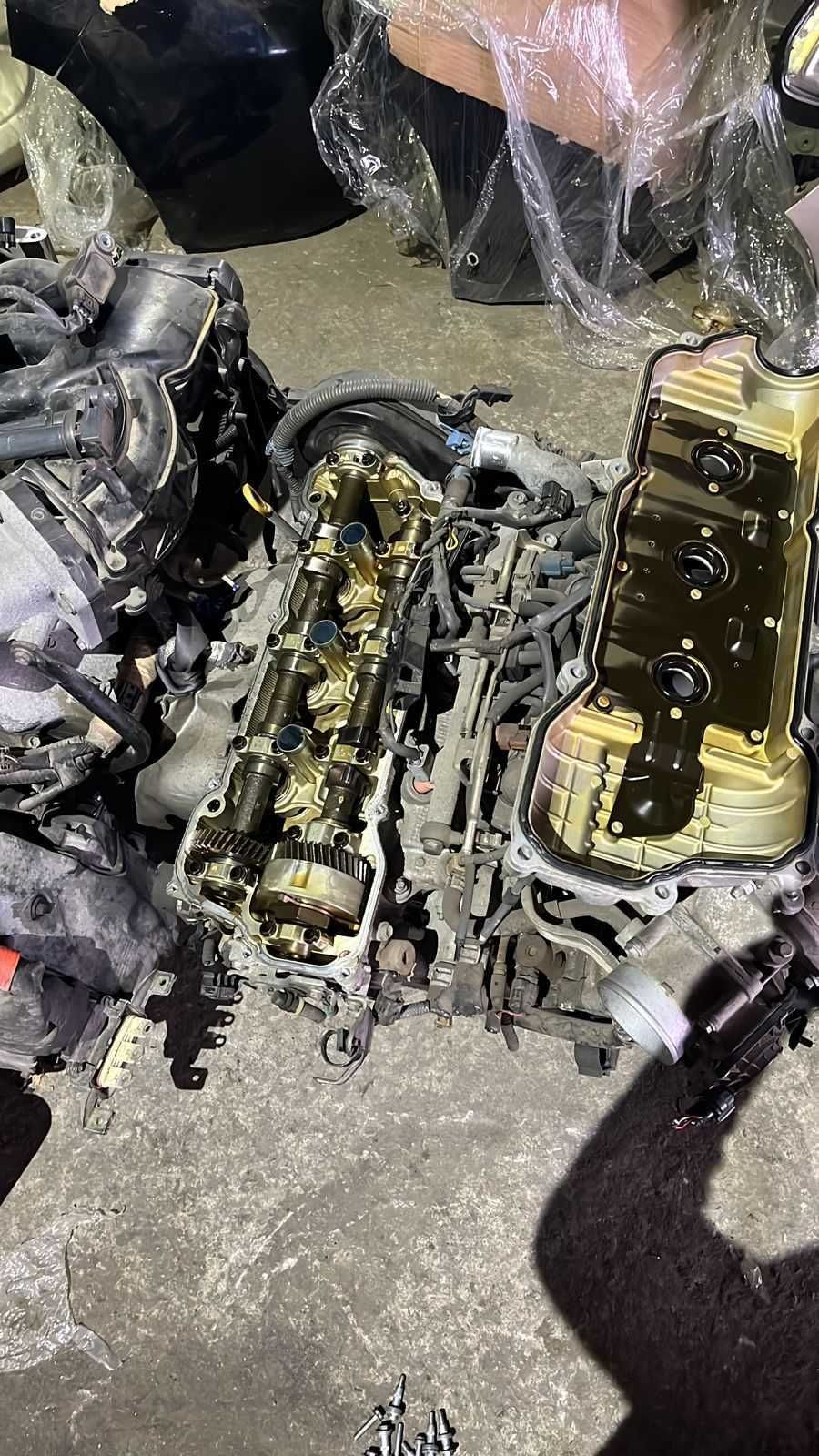 двигатель 1MZ-fe vvti, 3MZ 3.3 мотор коробка с раздаткой