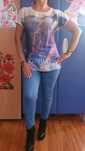 Tricou +blugi, ambele la doar 45 lei