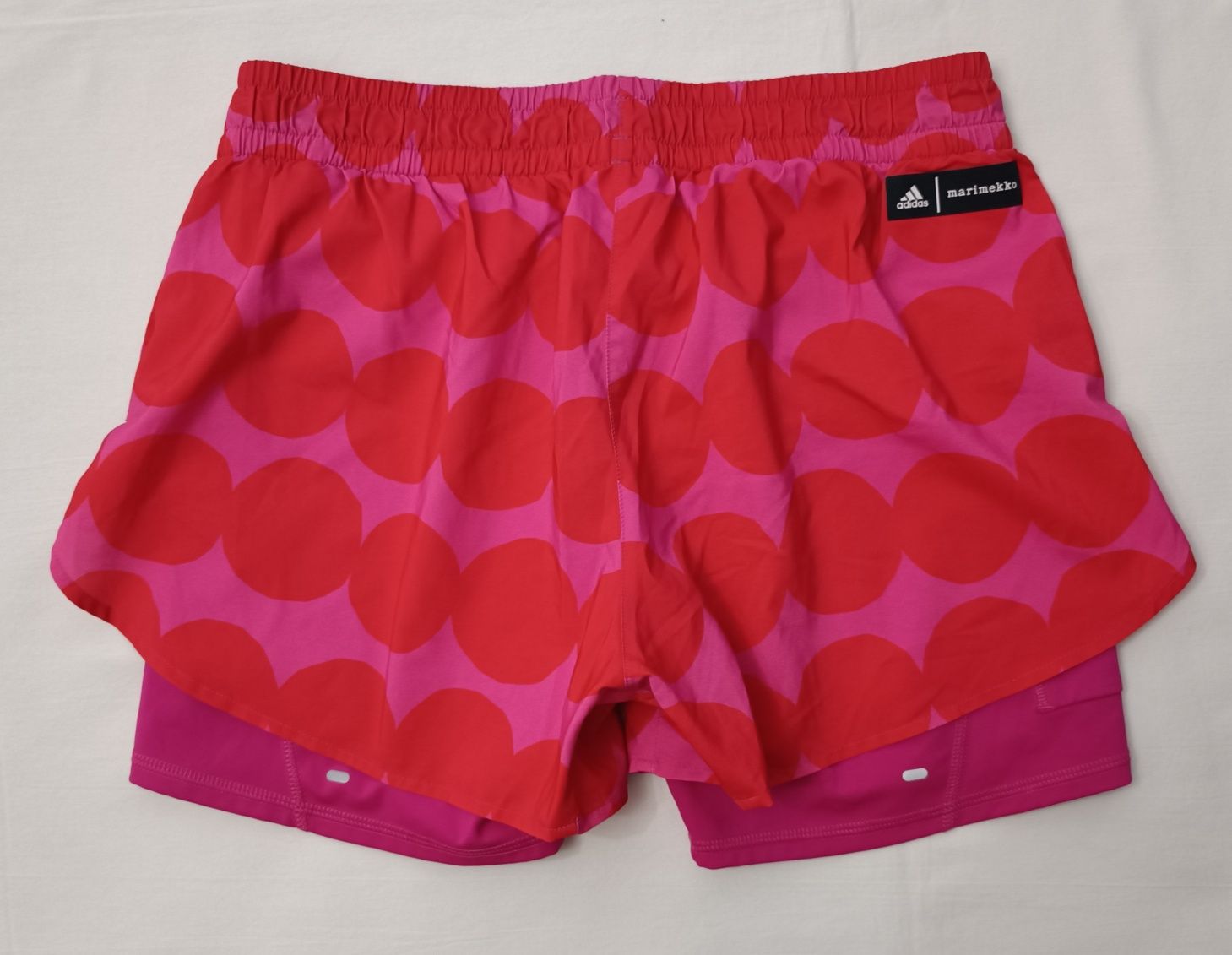 Adidas x Marimekko 2in1 Shorts гащета с клин 2в1 M Адидас шорти спорт