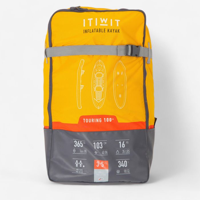 Caiac-canoe gonflabil 2 - produs resigilat - (SecondHand) Decathlon