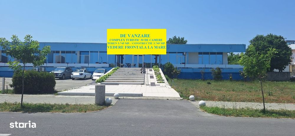 Ocazie ! Eforie Sud Complex Turistic 30 camere frontal mare  3.745 mp.