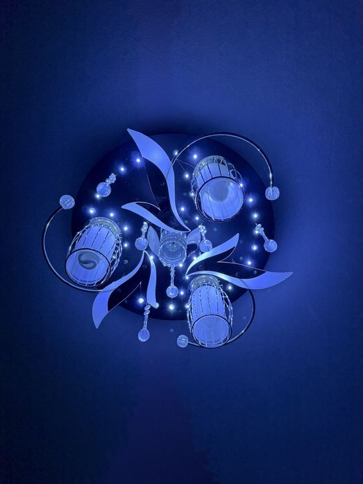 Lustra led cu telecomanda