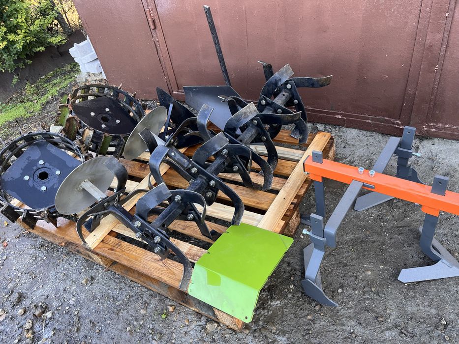 Мотоблок с ремарке