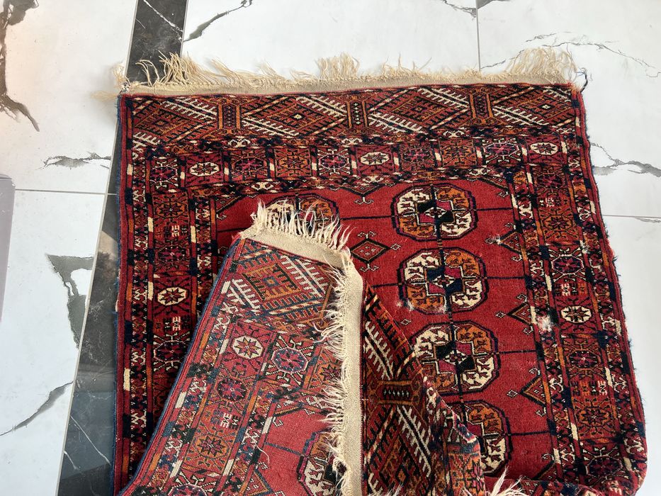 Старинный ковер . Ручной