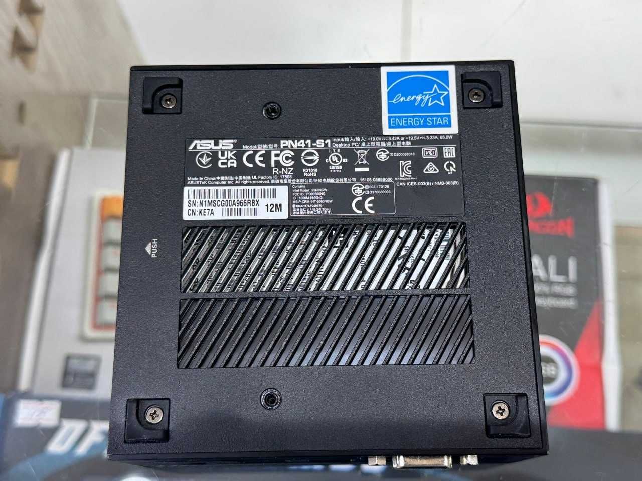 MiNi PC ASUS PN41-S1 Celeron N5105 ram 8 SSD m2 128+500 HDD