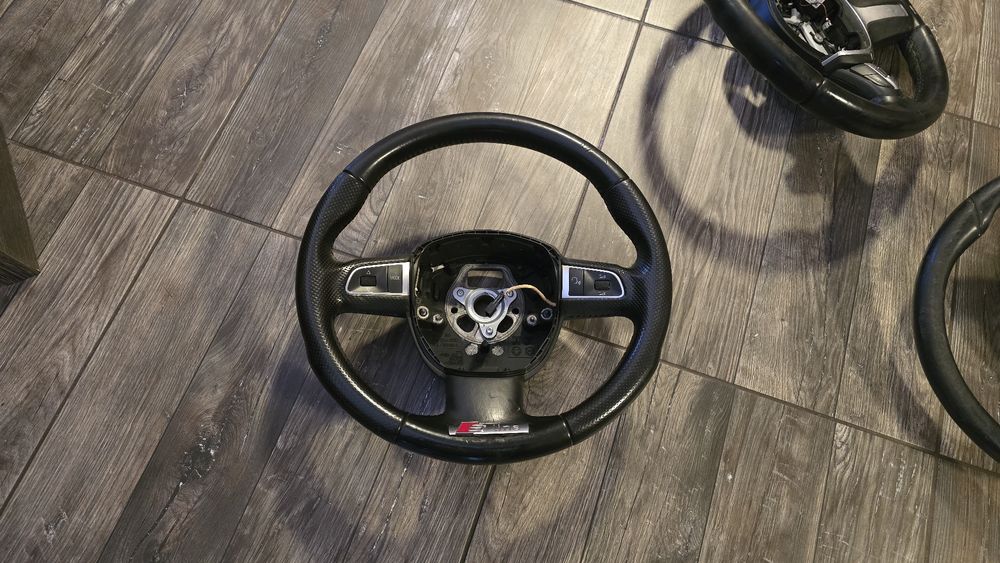 Volan S LINE Audi A3 8P 2008 piele perforată