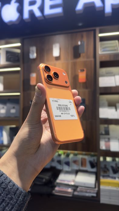 iphone 17 pro 256 sim 100% 46sikil