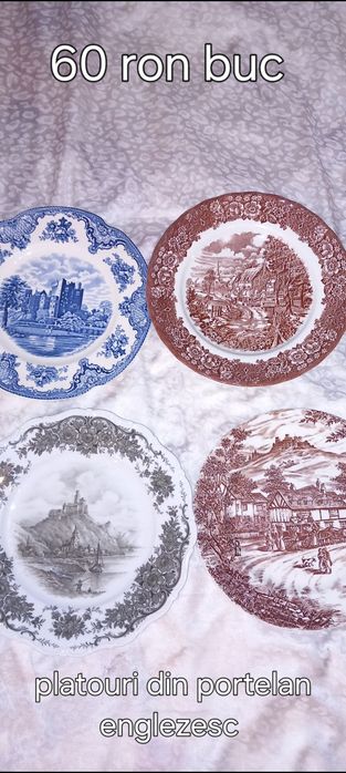 Platouri din portelan