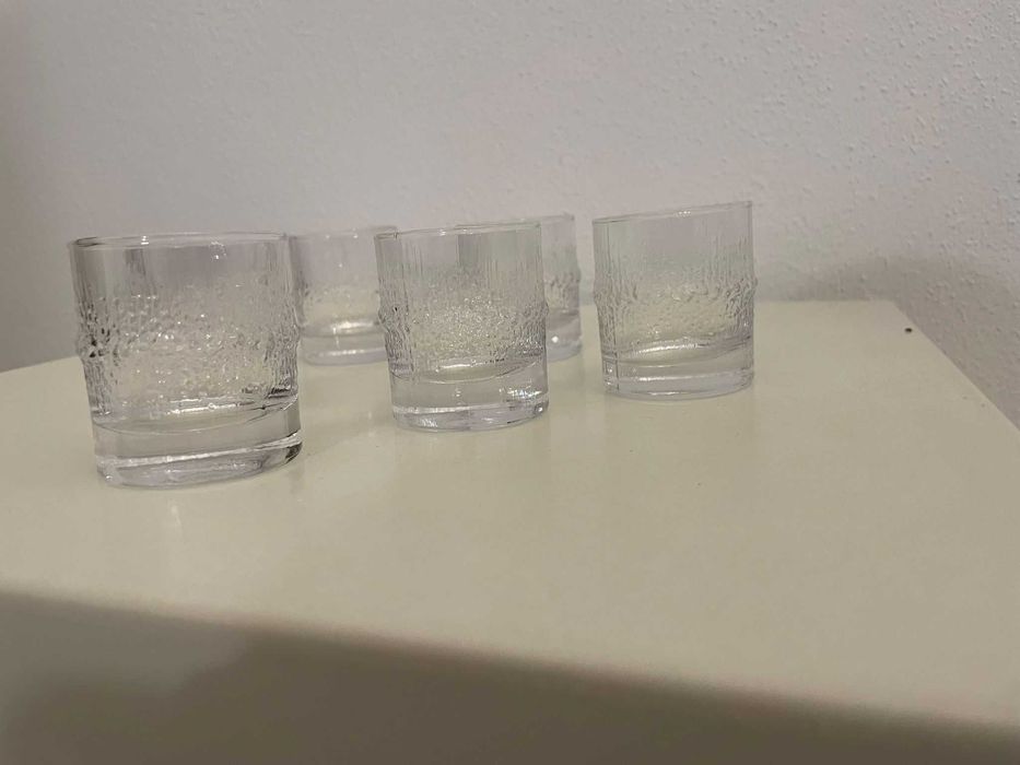 pahare menaj pt tarie ITTALA  Niva  originale Tapio Wirkkala rare