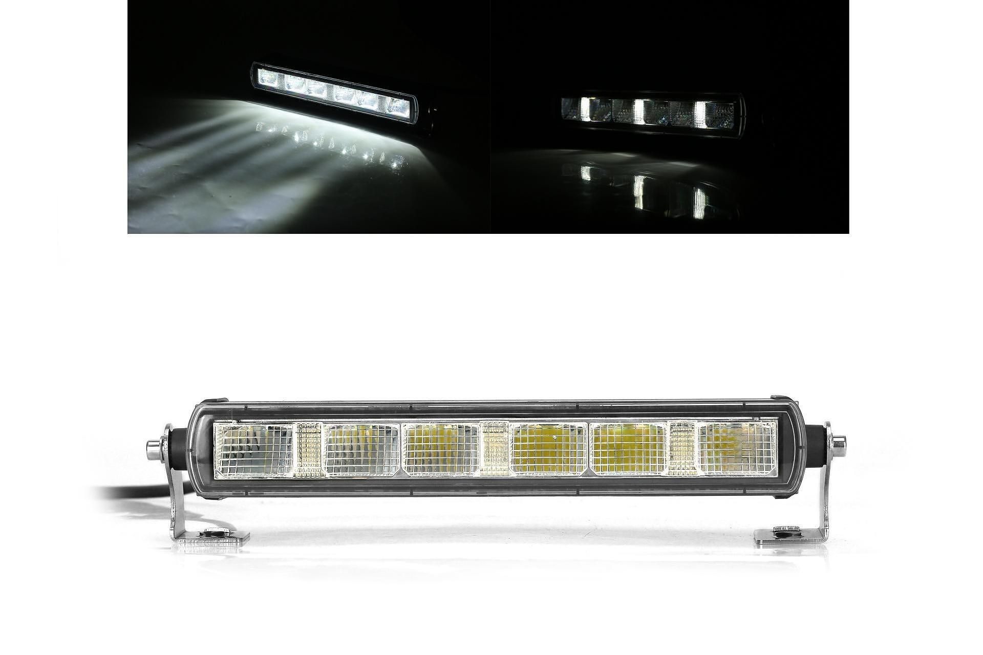 28,4 см led лед бар с насоченa spot светлина, три функции, е-mark, ...