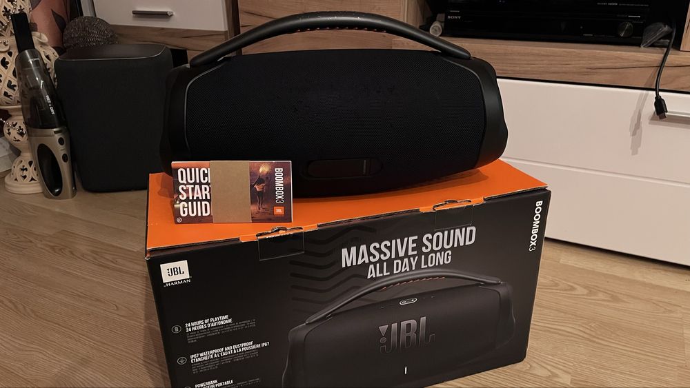 JBL Boombox 3 180W Dolby Atmos Bluethooth * 24h battery