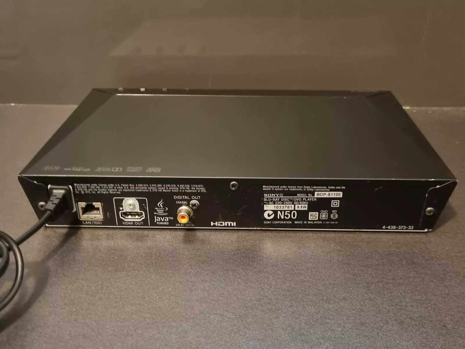 Unitate Smart Sony Blu-ray Disc media Player with networking