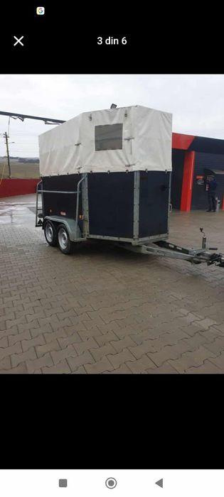 Vând remorca pentru doi caii