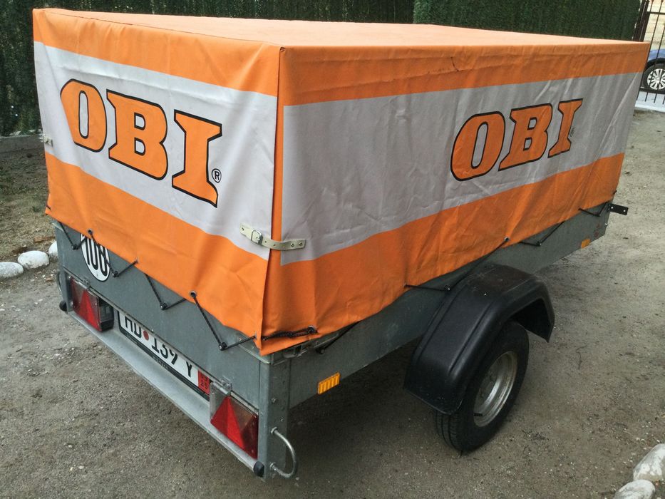 2бр. немски ремаркета Stema, 750кг.