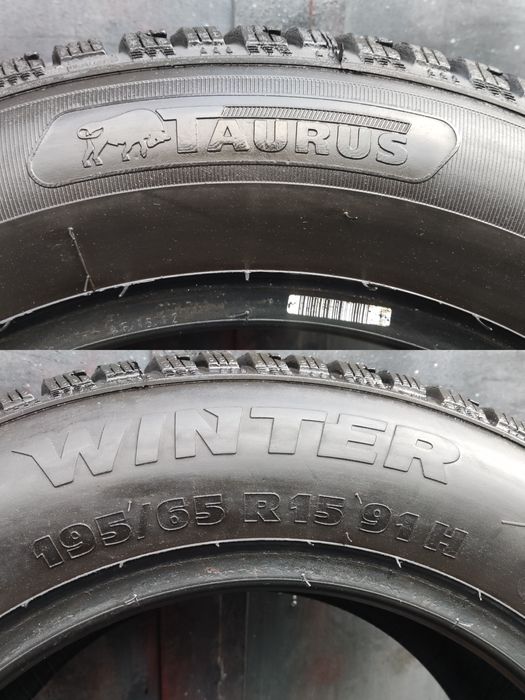 2бр зимни гуми 195/65/15 Taurus Winter 
dot23
7.7mm
Много добро състоя