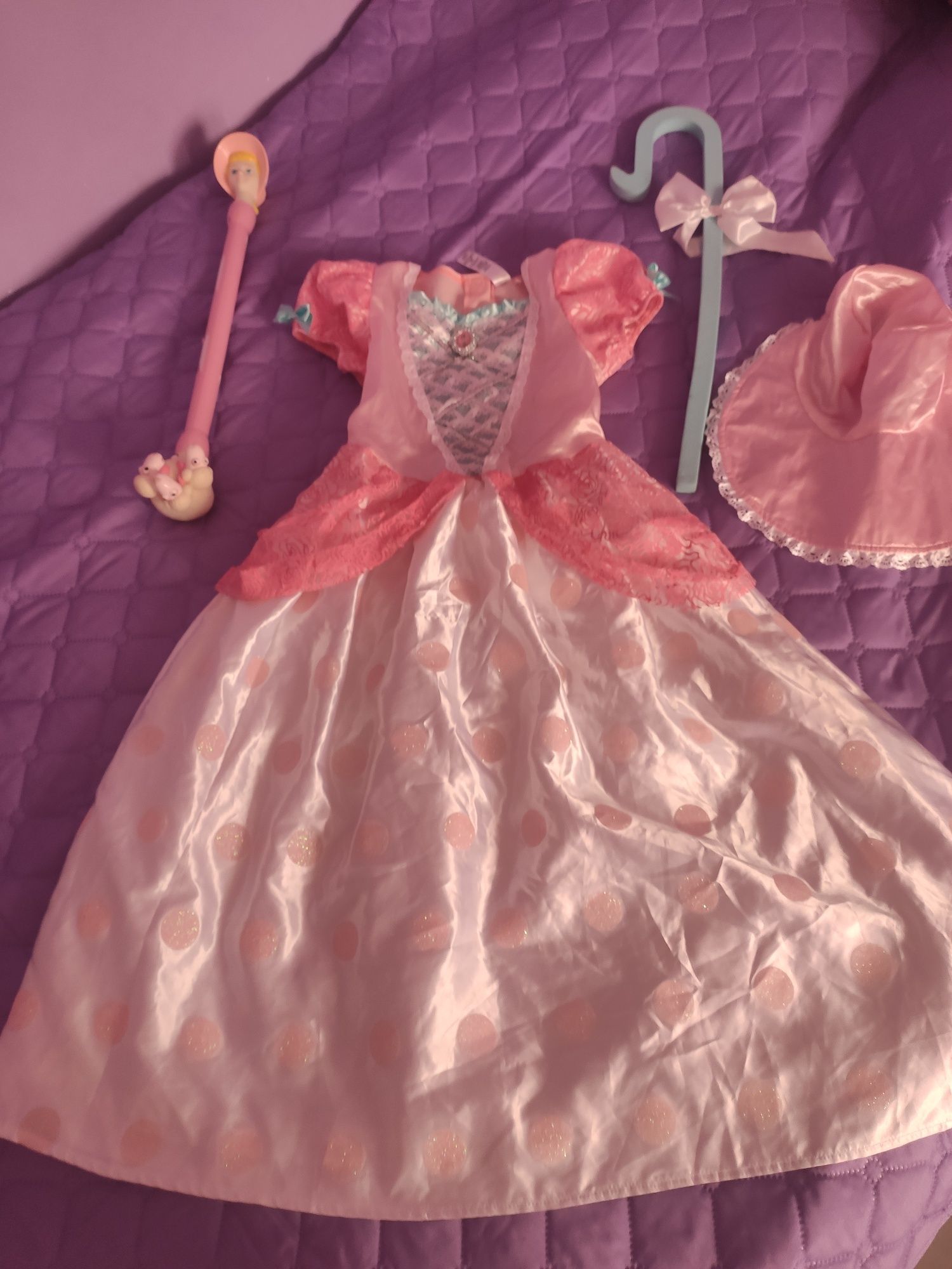 Toy story Bo peep рокля със светеща пръчка