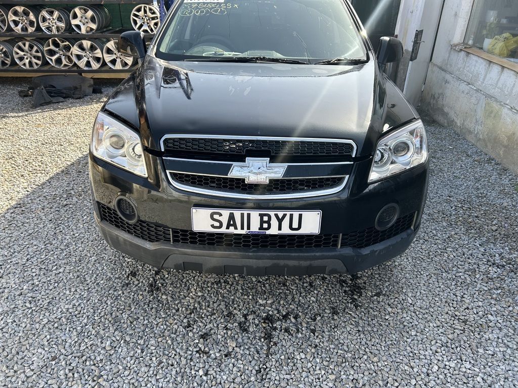 Bara fata Chevrolet Captiva 2006 - 2011 Negru (1241) model fara spalatoare far