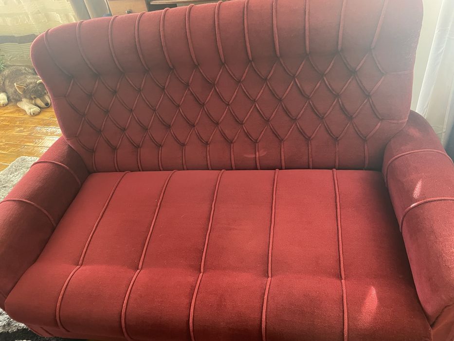 Диван с включен механизъм за спане