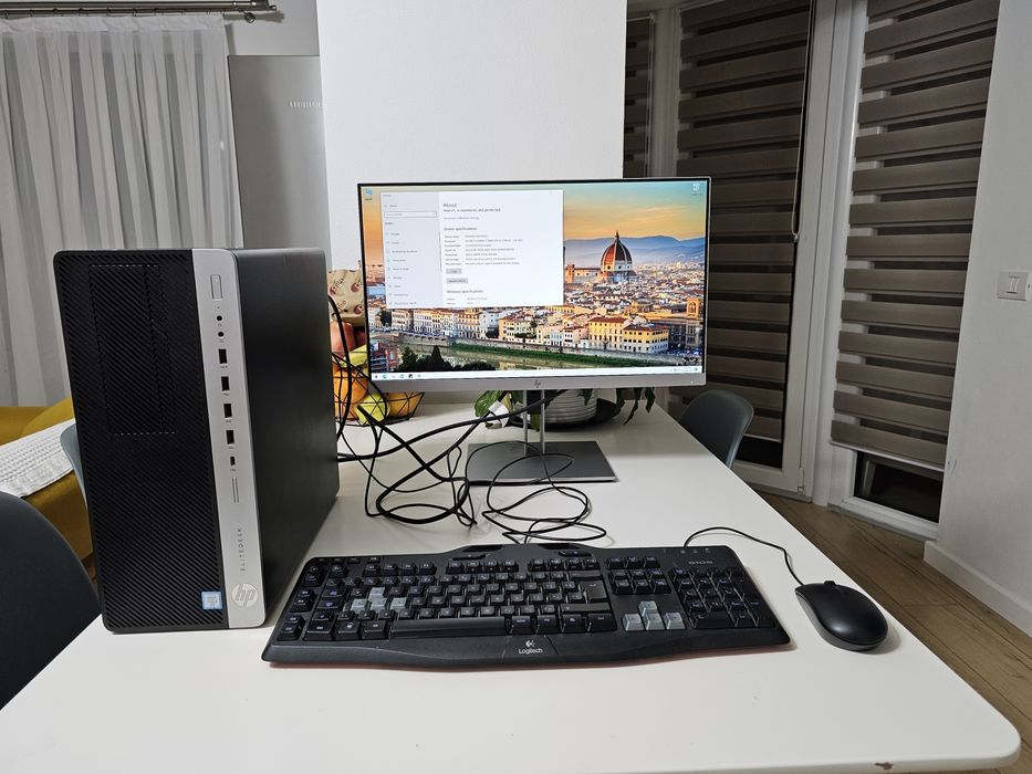 HP Elitedesk 800 G3 i5 7500 3.80GHz 16GB DDR4 256GB SSD licenta Win 10
