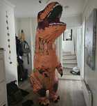 Costum dinozaur gonflabil nou sigilat