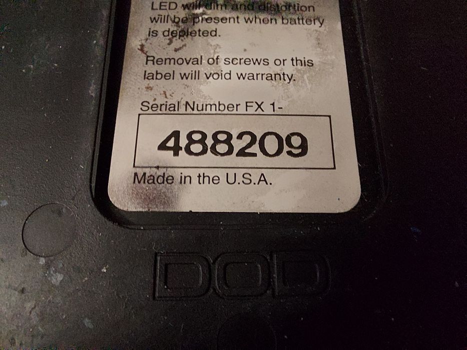 DOD FX68 Super Stereo Chorus