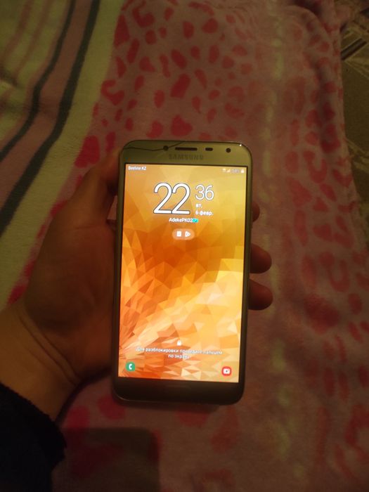 Самсунг J4  32гб 2сим карта жагдайы керемет лицо  бар оригинал завод