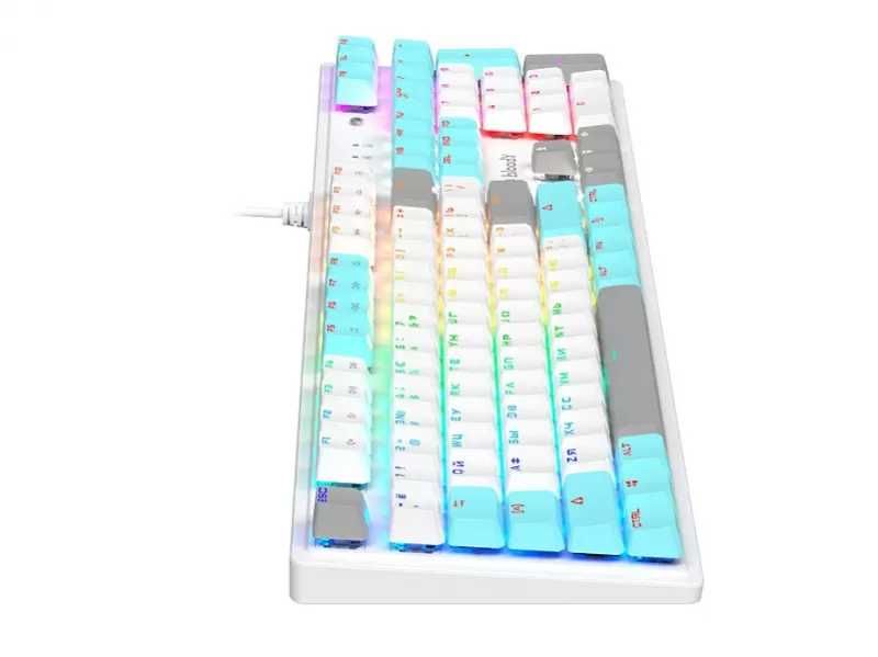 Проводная игровая клавиатура Bloody S510R (ICY WHITE) BLUE SWITCH