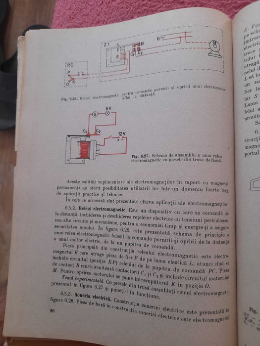 vanď manual carte fizica cls. 8 - editura didactica si pedagogica 1983