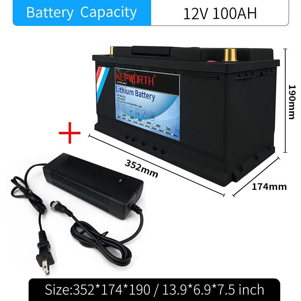 Acumulator LiFePo4 Kepworth 12v 100Ah baterie