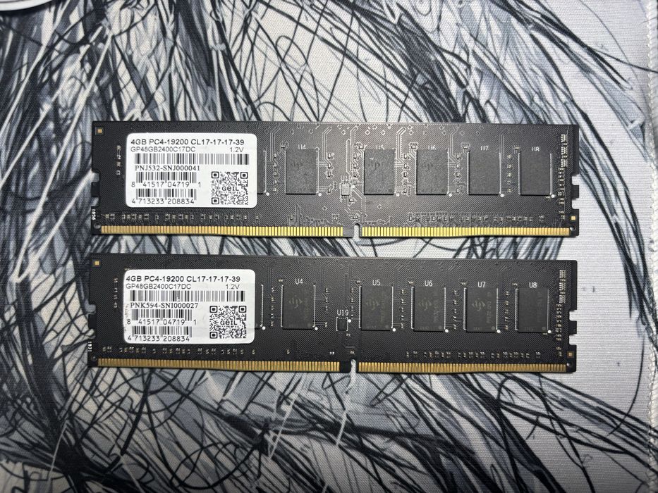 (DDR4 2x4gb) Оперативная память