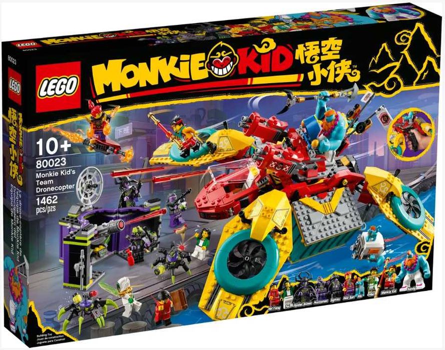 LEGO MONKIE KID Team Dronecopter 80023 [original] [sigilat] [2021]
