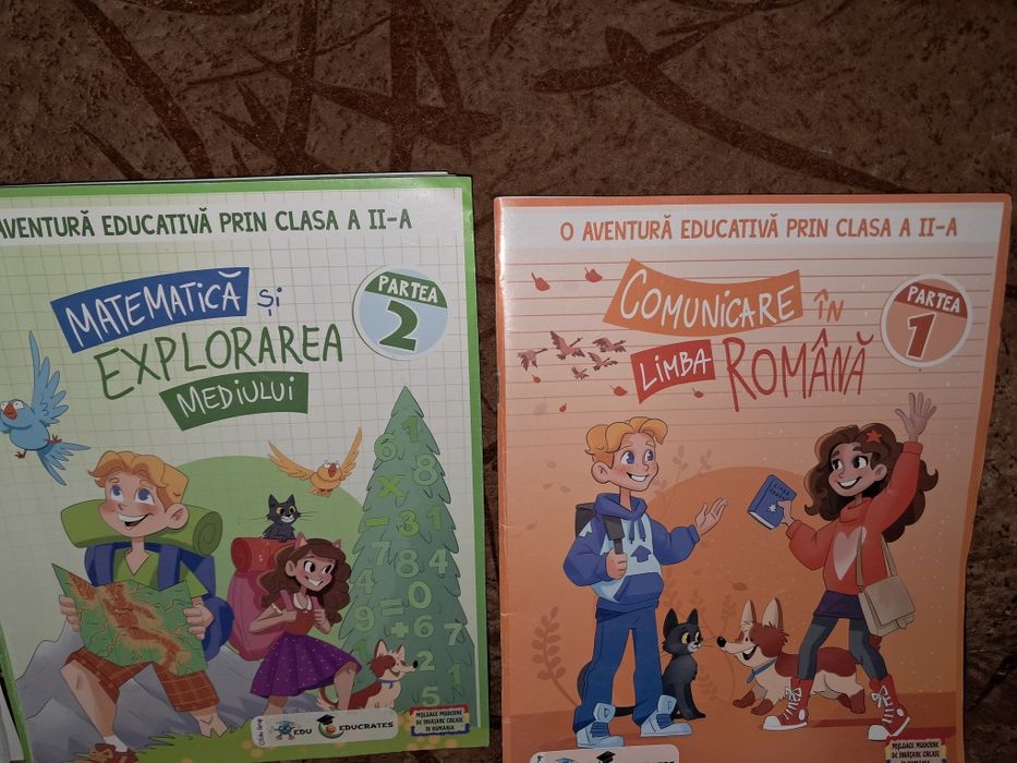 Manuale si carti/caiete de lucru, clasa a 2-a