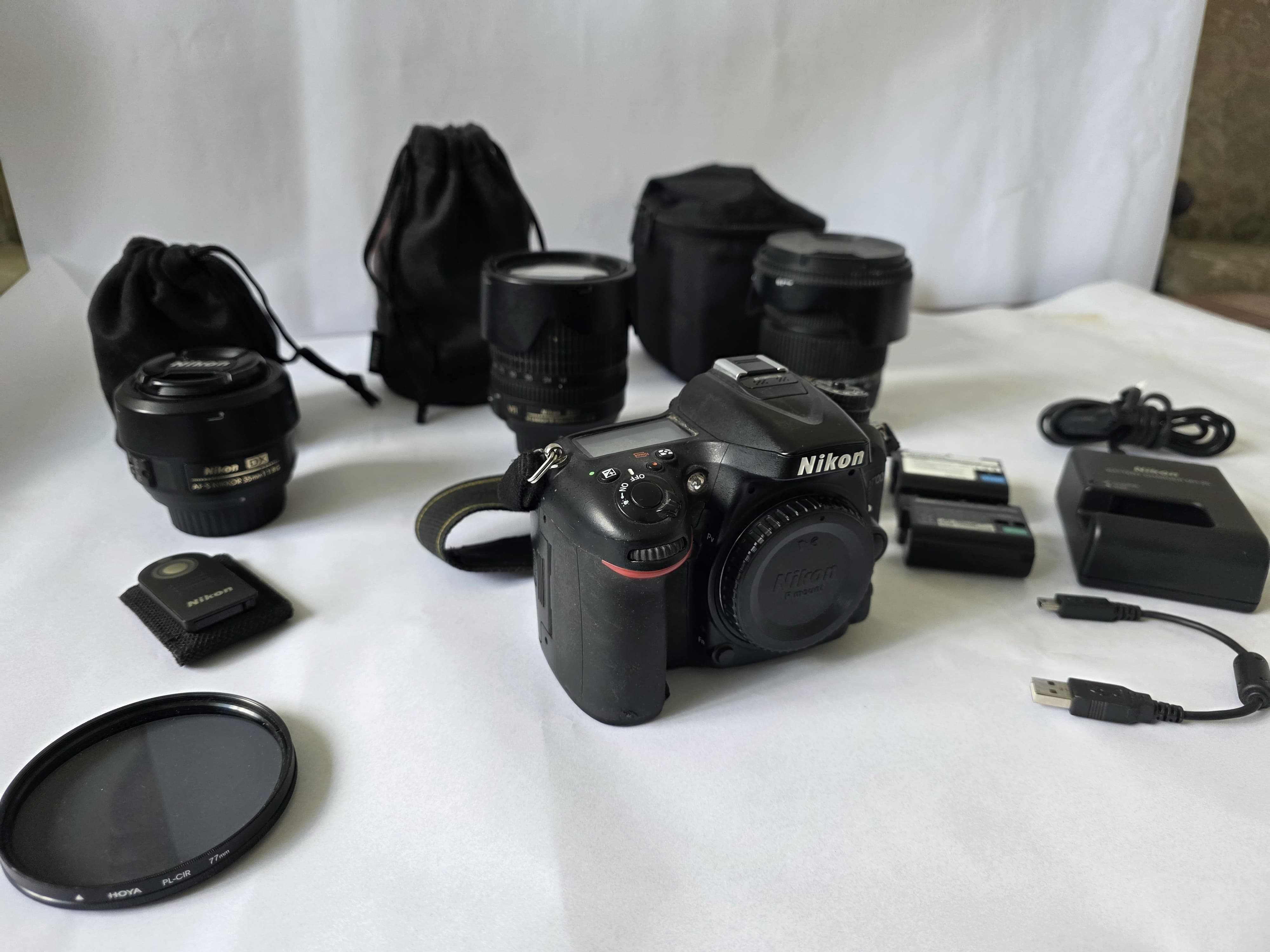 Aparat foto DSLR Nikon D7100 si accesorii