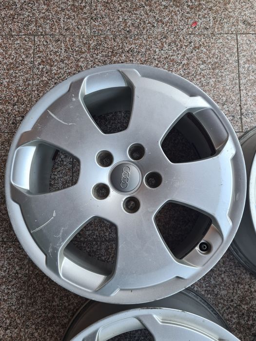 Vând jante Audi R17 - 7.5J, ET ~40-50, 5x112, aliaj, aluminiu